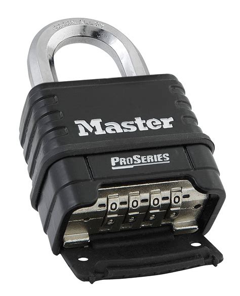 master lock resettable combination padlock.